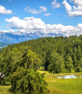 The Salten and the mountains in summer