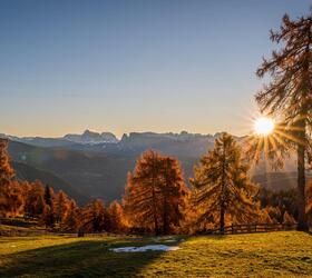 The Salten at sunset