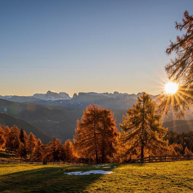 The Salten at sunset