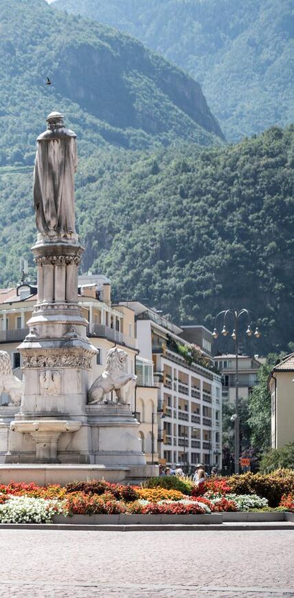 Der Waltherplatz in  Bozen